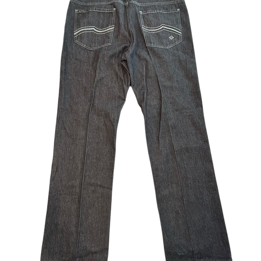 Enyce Men's‎ Charcoal Y2K Skater Grunge Jeans 40/34 - Picture 4 of 12